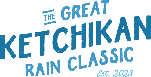 The great Ketchikan Rain Classic Logo.